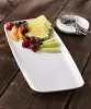 White PP 9" x 22" Mozaïk® Rectangle Platter 