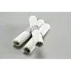 Rolled Cutlery Kit: Silver Look Fork and Knife in a High Quality Napkin, Sealed with Silver Band